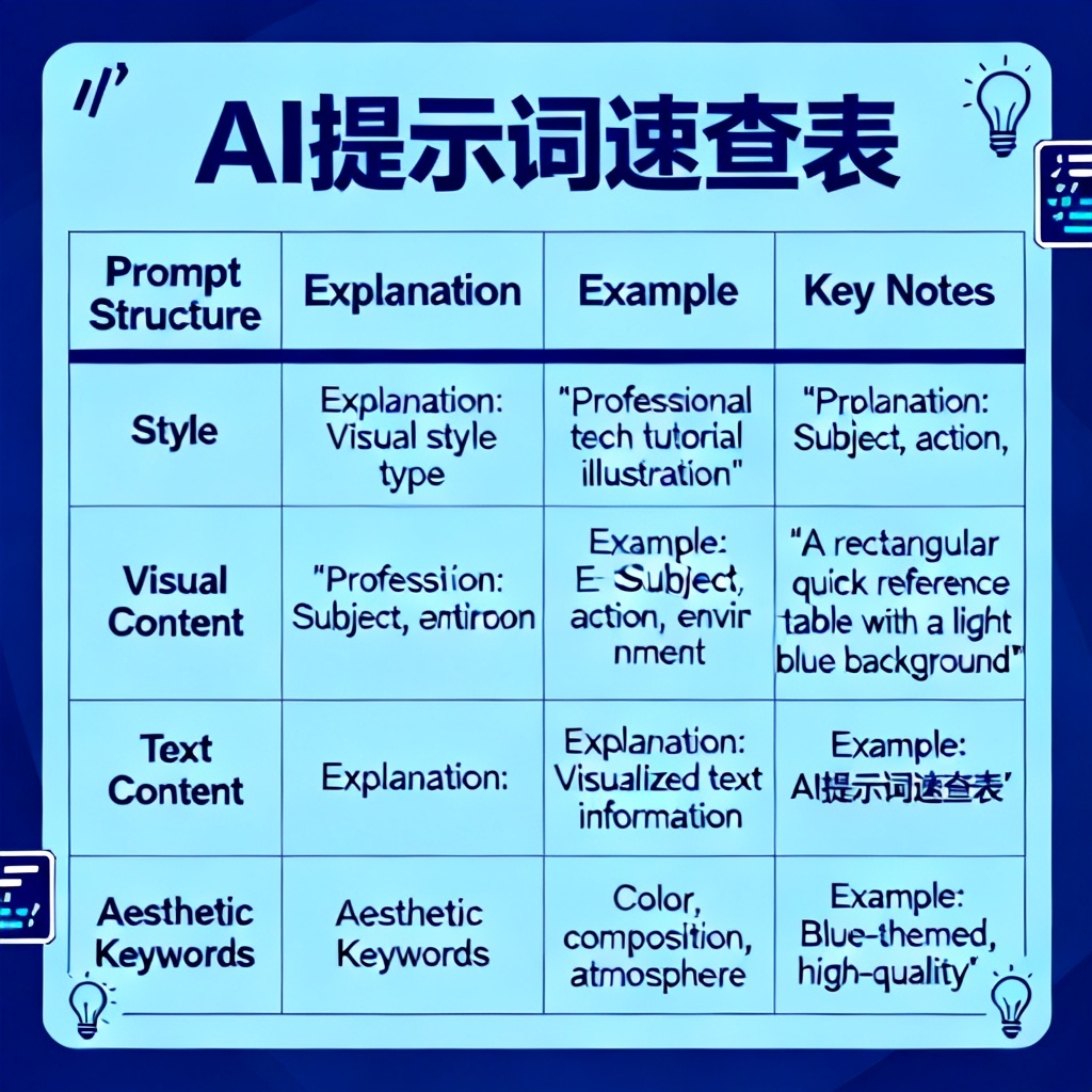 AI提示词速查表?2026最新完整教程与实操指南配图2