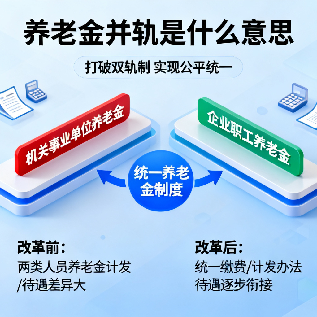 养老金并轨是什么意思？2026最新完整教程与实操指南配图2