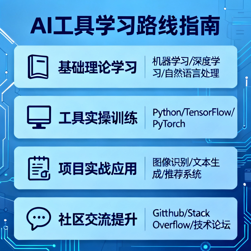 AI工具学习路线？2026最新完整教程与实操指南配图1