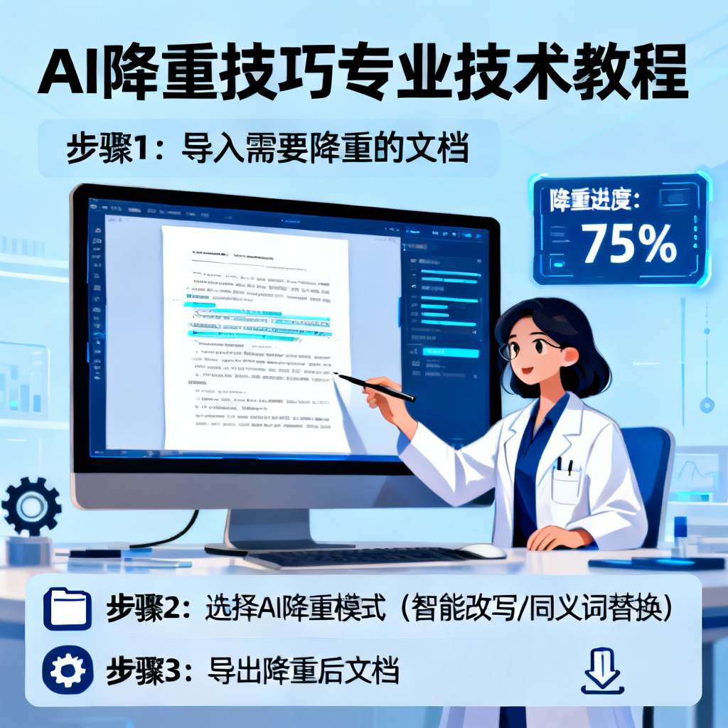 AI降重技巧?2026最新完整教程与实操指南配图2