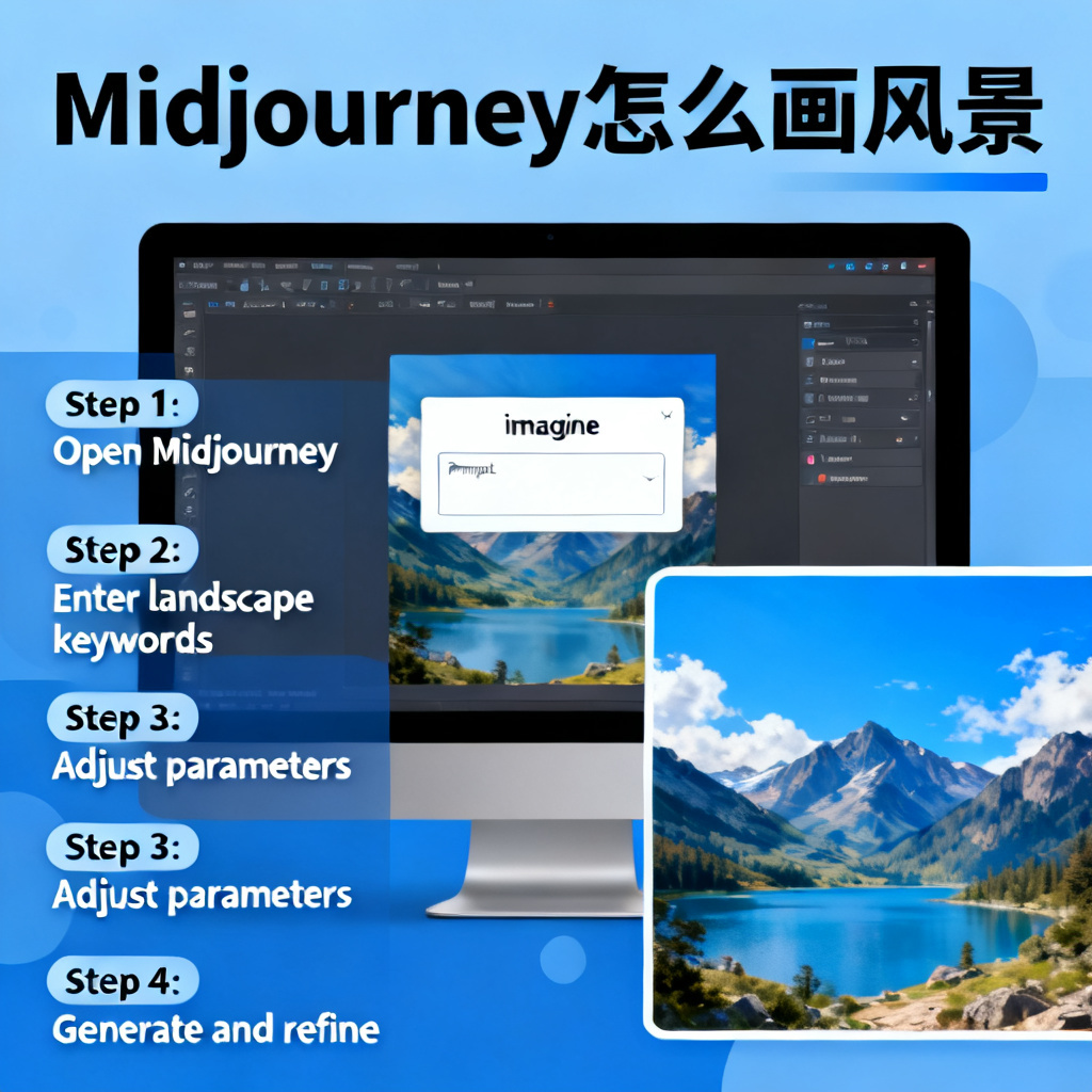 Midjourney怎么画风景?2026最新完整教程与实操指南配图2