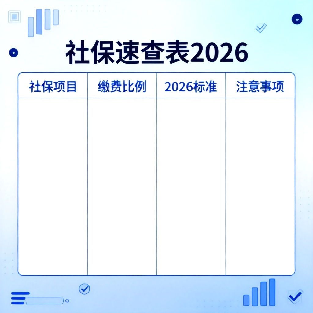 社保速查表2026?2026最新完整教程与实操指南配图1