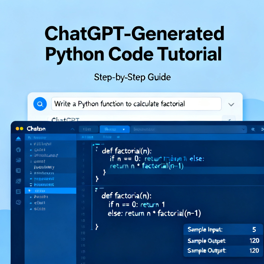 ChatGPT写Python代码?2026最新完整教程与实操指南配图2