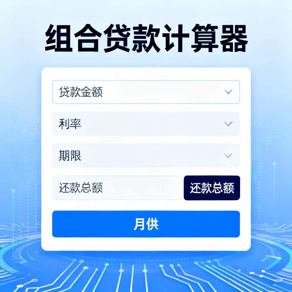 组合贷款计算器?2026最新完整教程与实操指南配图2