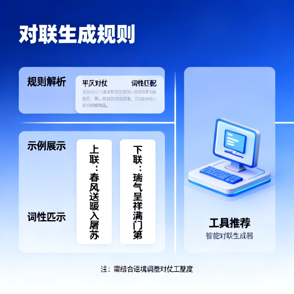 对联生成规则?2026最新完整教程与实操指南配图1