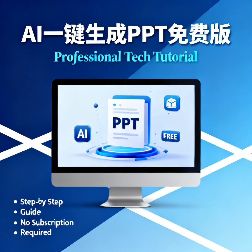 ai一键生成ppt免费版？2026最新完整教程与实操指南配图2