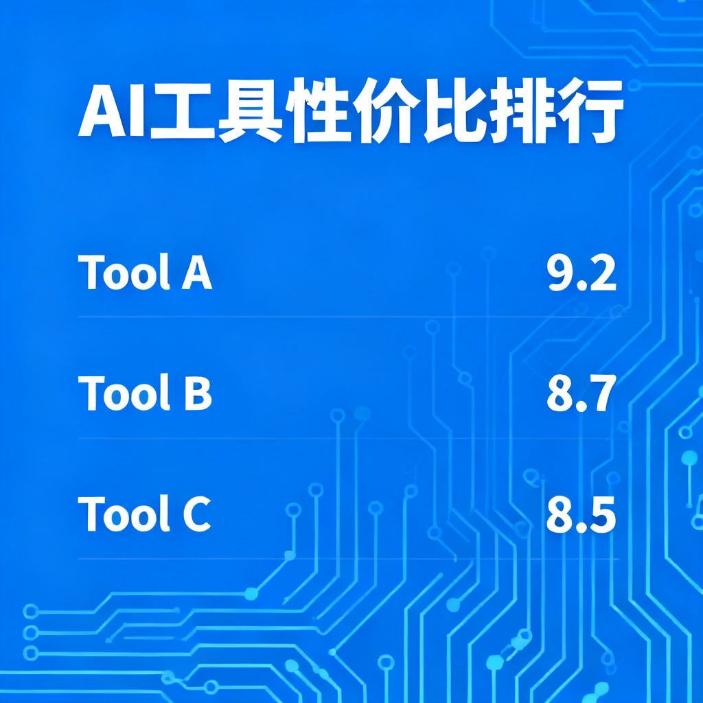 AI工具性价比排行?2026最新完整教程与实操指南配图1