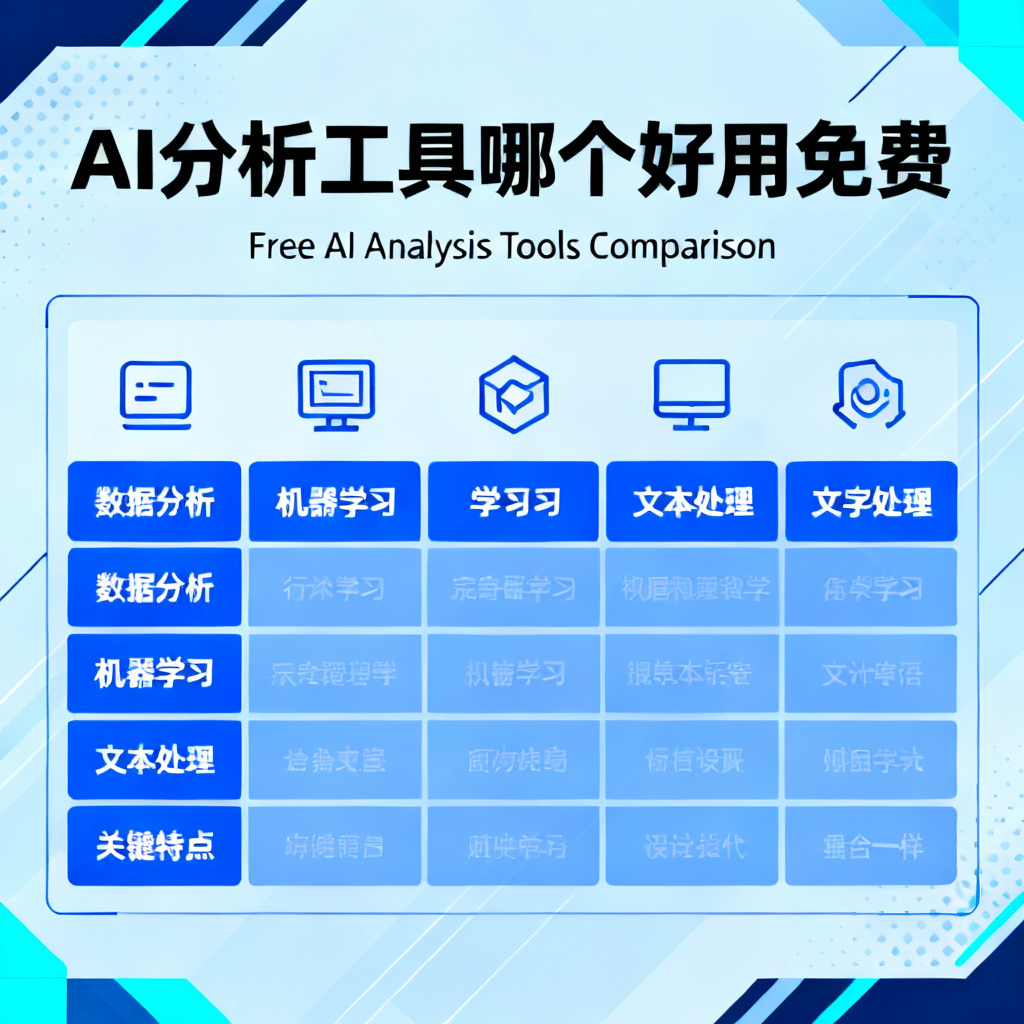 AI分析工具哪个好用免费？2026最新完整教程与实操指南配图1
