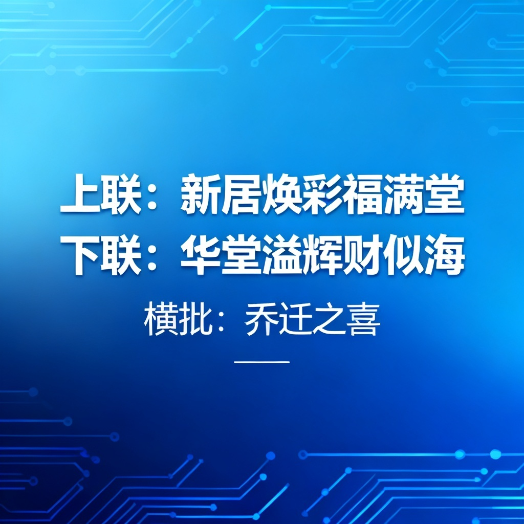 乔迁对联内容?2026最新完整教程与实操指南配图1