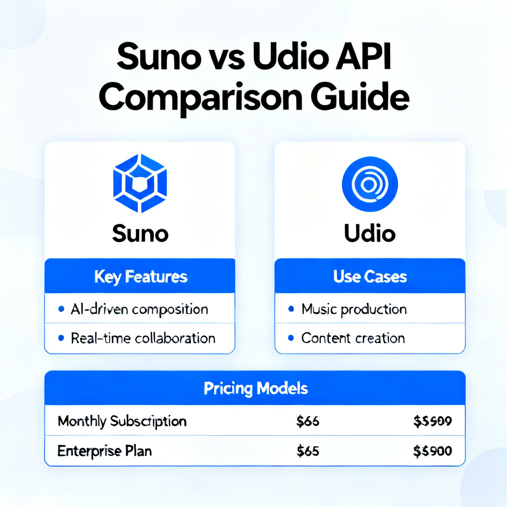 Suno vs Udio API?2026最新完整教程与实操指南配图2