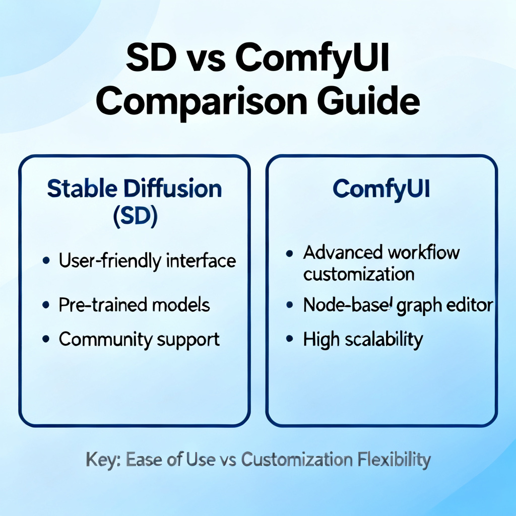 SD vs ComfyUI哪个好?2026最新完整教程与实操指南配图1