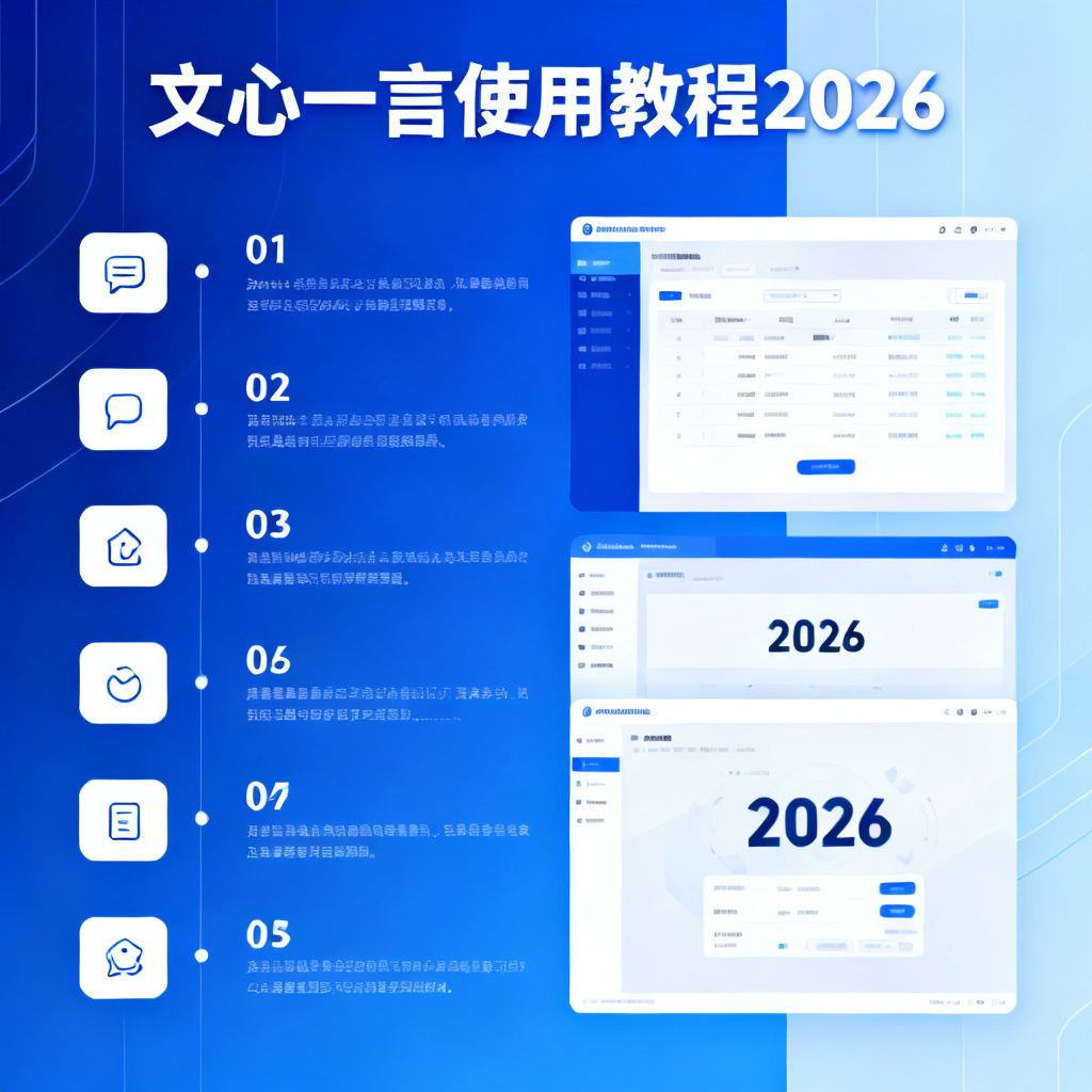 文心一言使用教程2026?2026最新完整教程与实操指南配图1