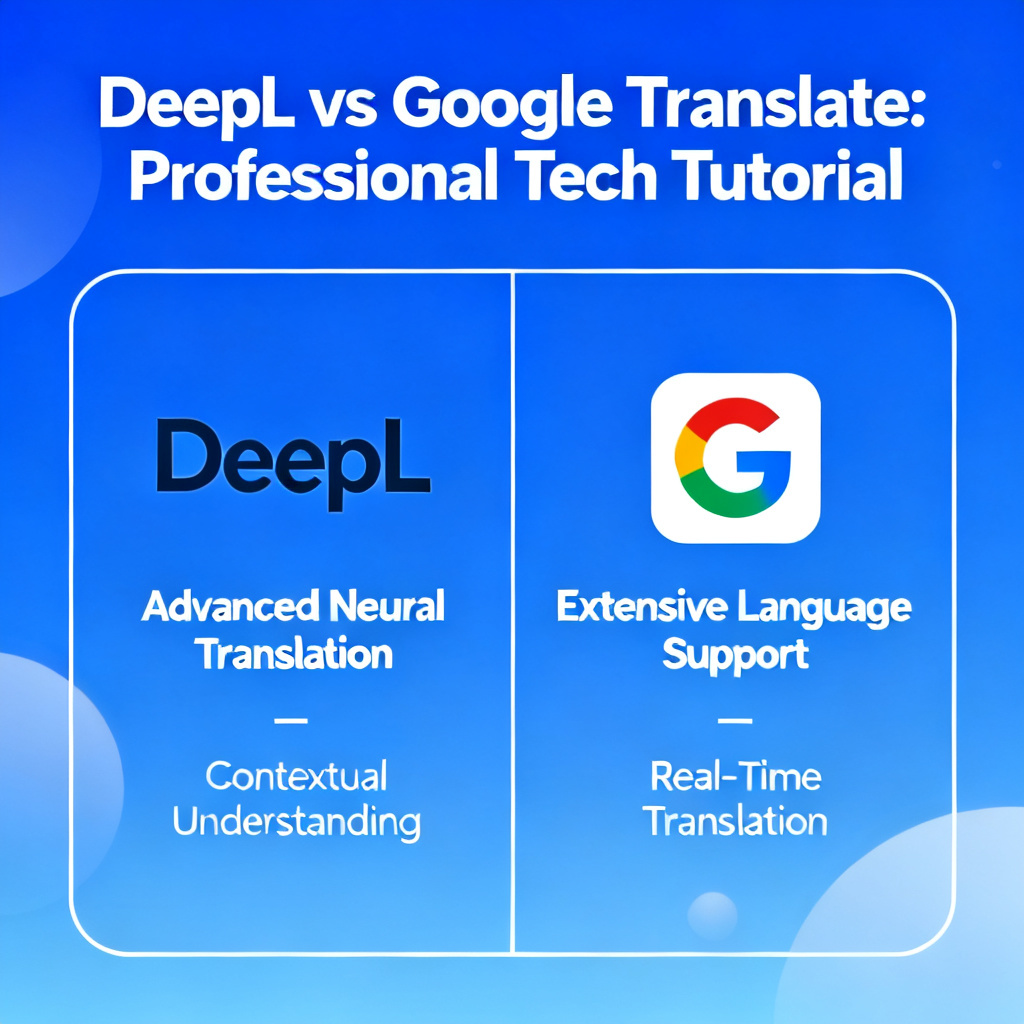 DeepL vs Google翻译?2026最新完整教程与实操指南配图2