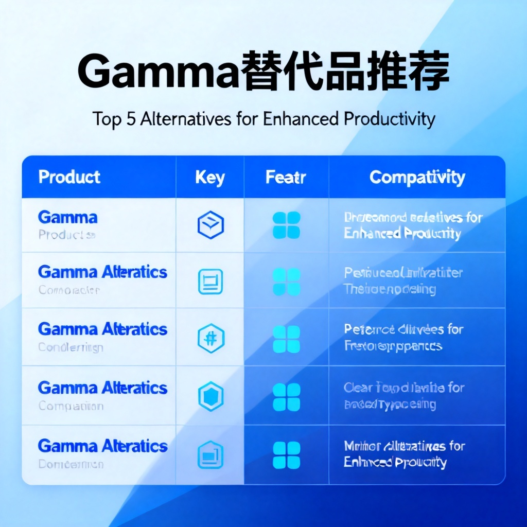 Gamma替代品推荐?2026最新完整教程与实操指南配图1