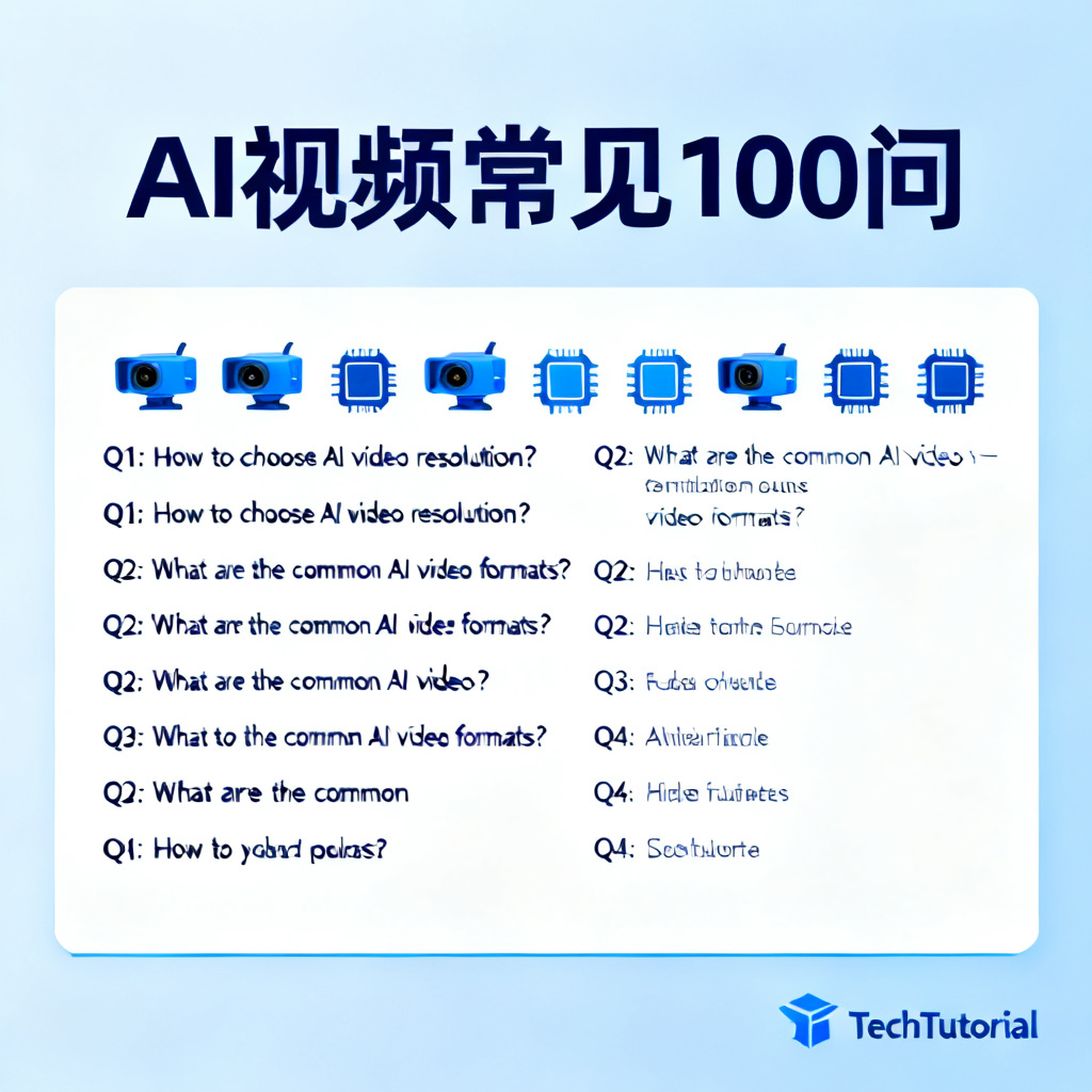 AI视频常见100问?2026最新完整教程与实操指南配图2