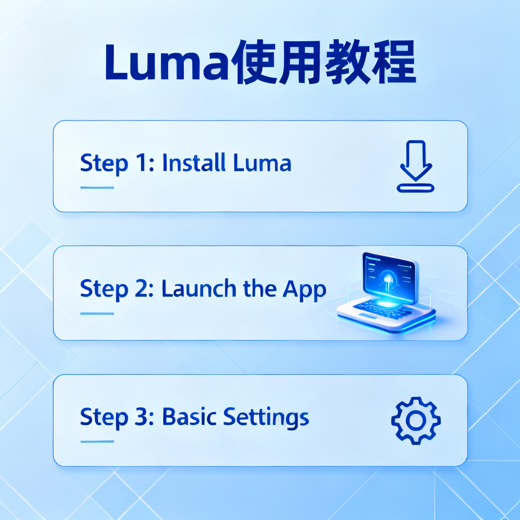Luma使用教程?2026最新完整教程与实操指南配图2