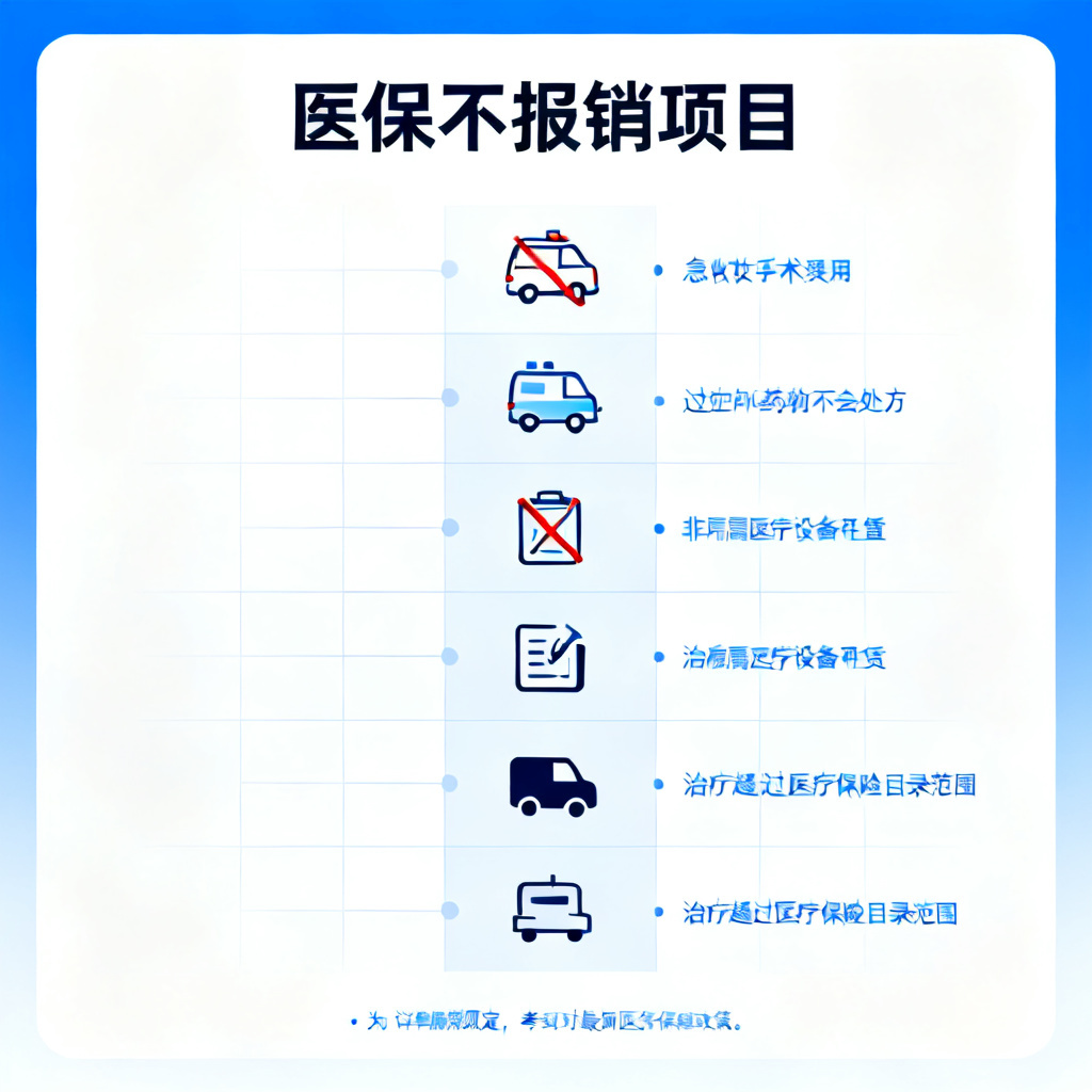 医保不报销项目?2026最新完整教程与实操指南配图2