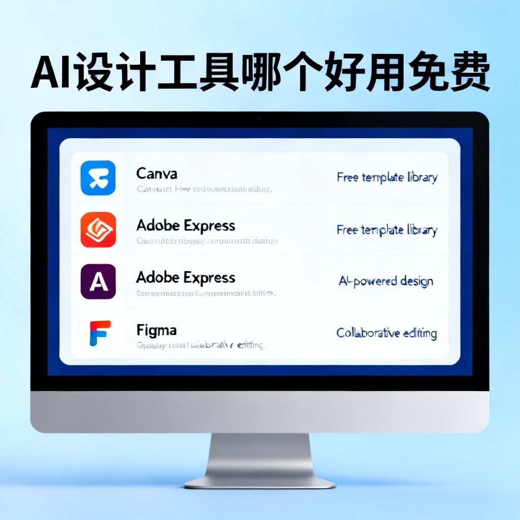AI设计工具哪个好用免费?2026最新完整教程与实操指南配图2