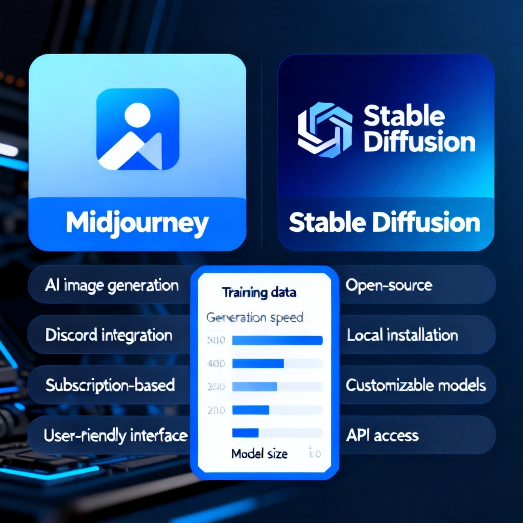 Midjourney vs SD对比?2026最新完整教程与实操指南配图2
