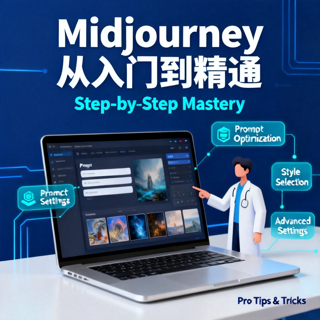 Midjourney从入门到精通?2026最新完整教程与实操指南配图2