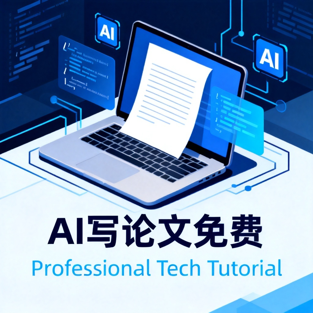 AI写论文免费?2026最新完整教程与实操指南配图1