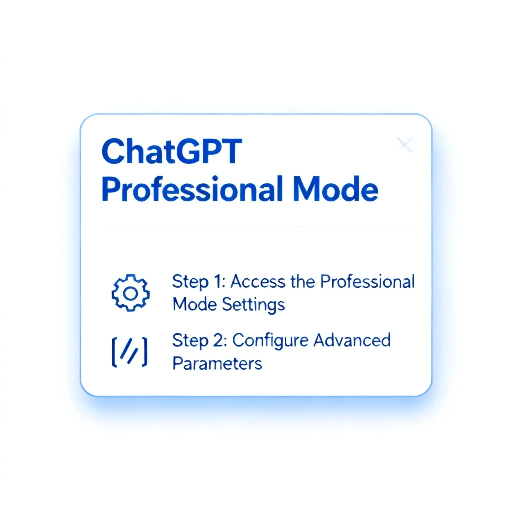 ChatGPT专业模式?2026最新完整教程与实操指南配图1