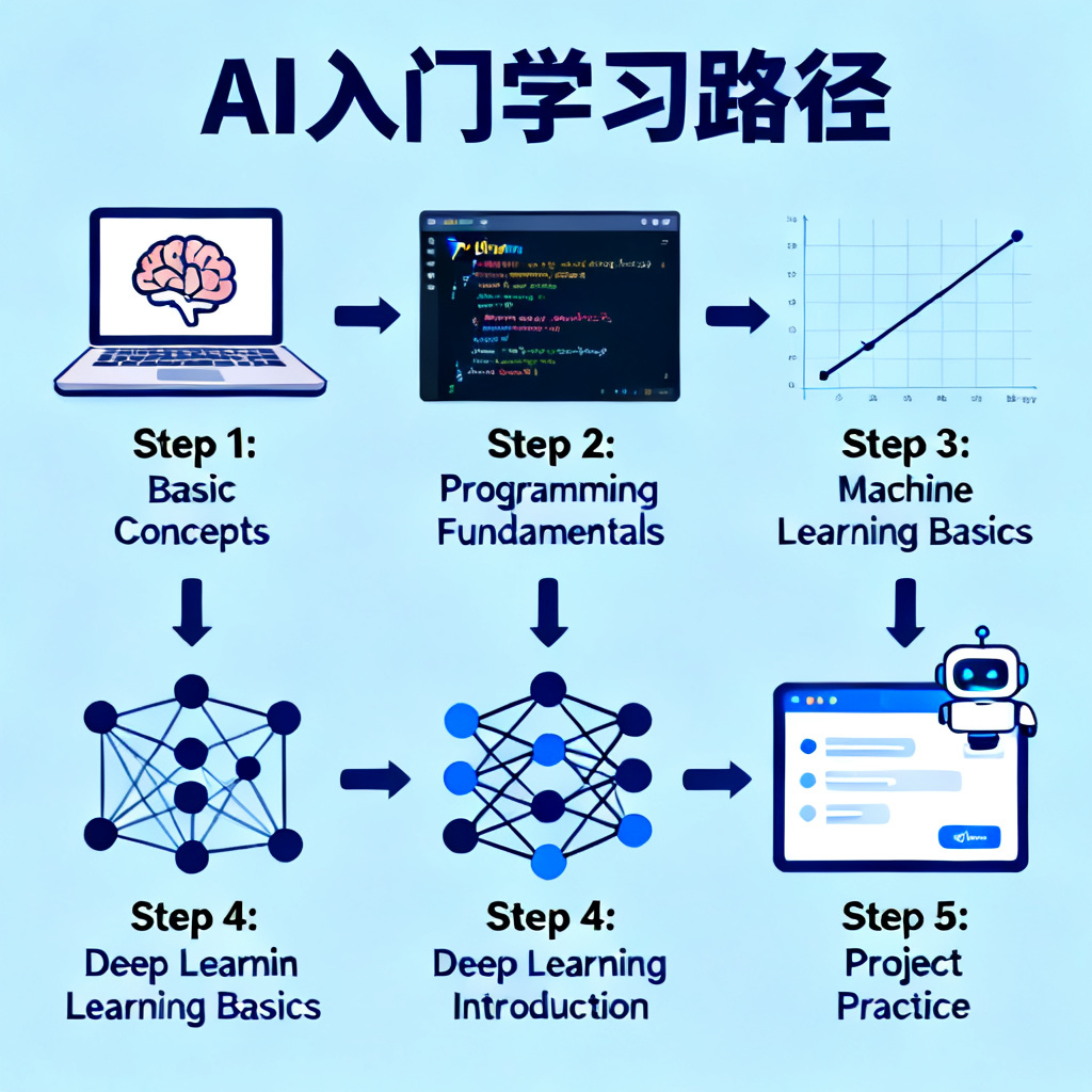 AI入门学习路径?2026最新完整教程与实操指南配图1