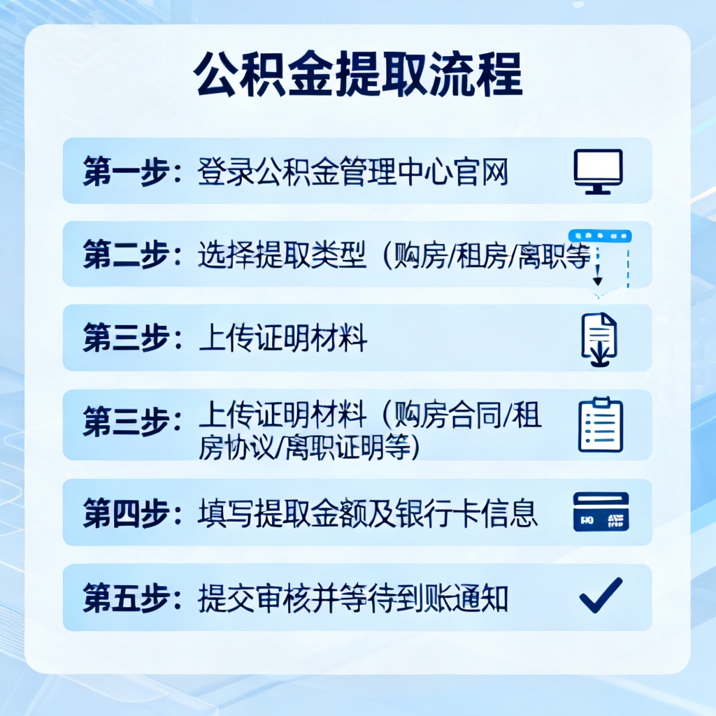 公积金提取流程?2026最新完整教程与实操指南配图1