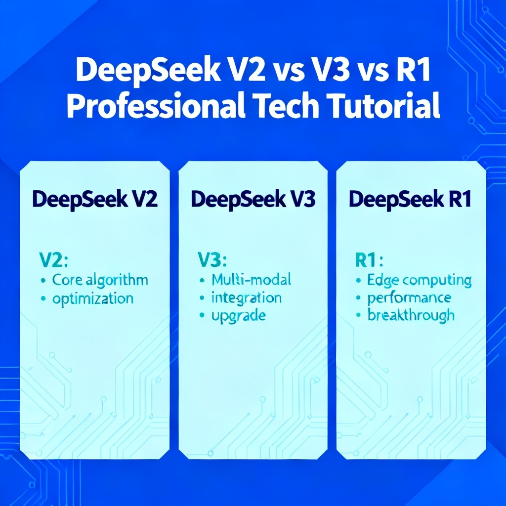 DeepSeek V2 vs V3 vs R1?2026最新完整教程与实操指南配图1
