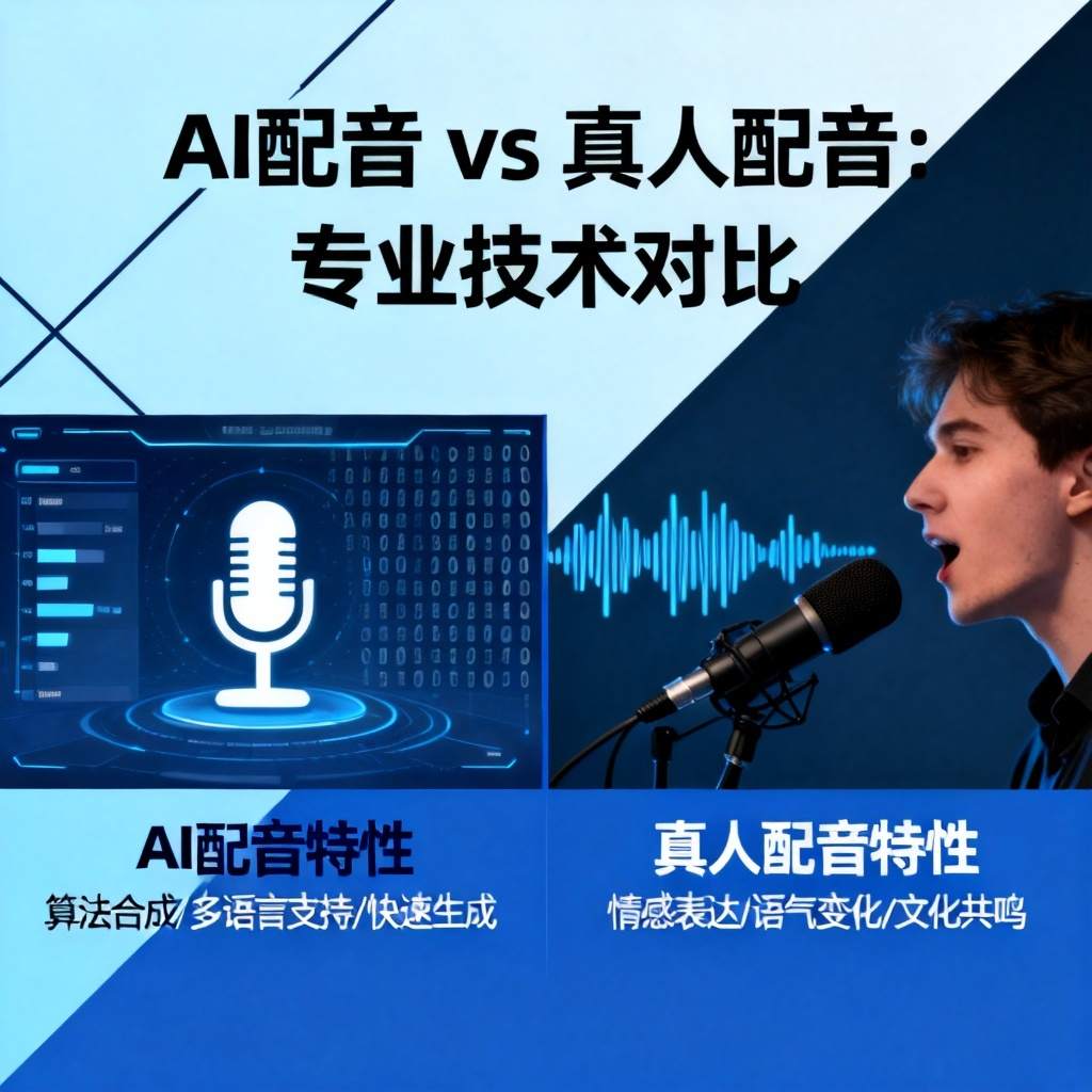 AI配音和真人区别?2026最新完整教程与实操指南配图2