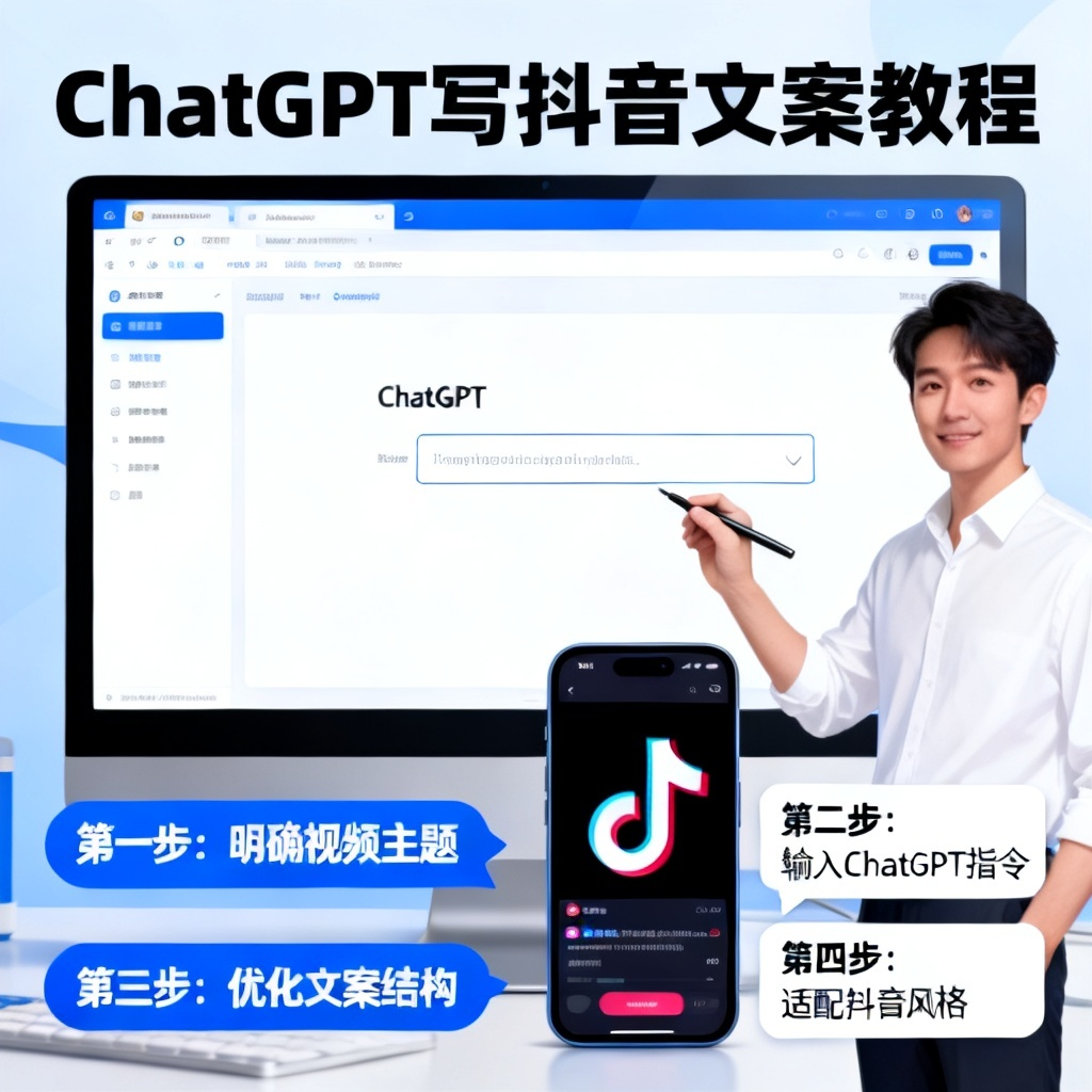 ChatGPT怎么写抖音文案?2026最新完整教程与实操指南配图2