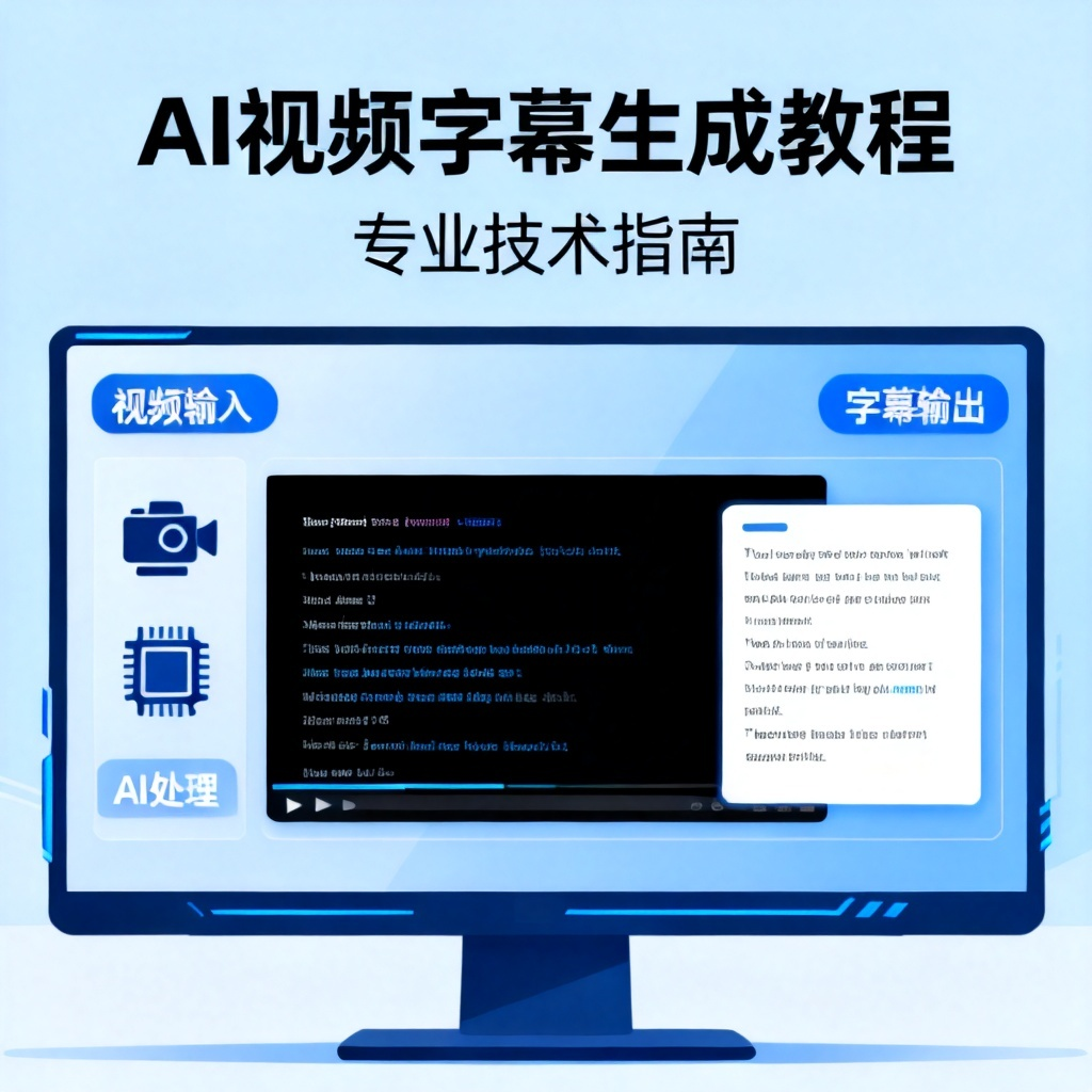 AI视频字幕生成?2026最新完整教程与实操指南配图2