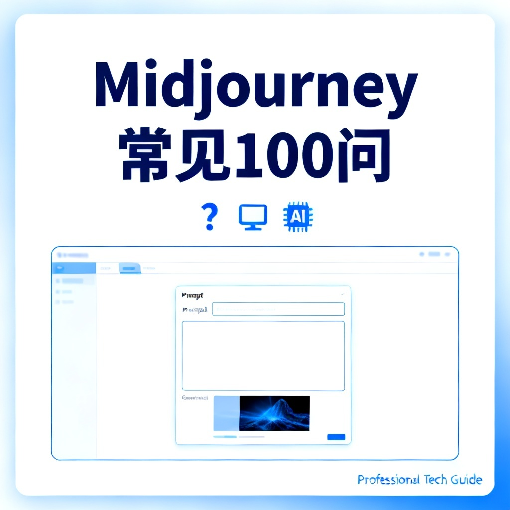 Midjourney常见100问?2026最新完整教程与实操指南配图1