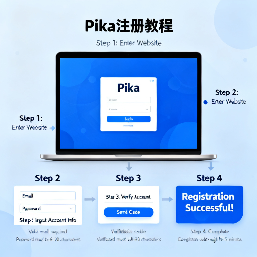 Pika注册教程?2026最新完整教程与实操指南配图1