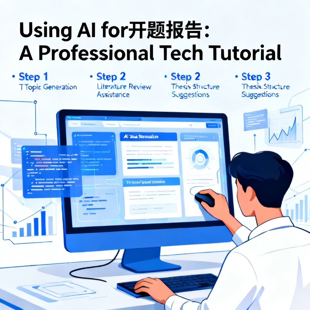 AI做开题报告怎么用?2026最新完整教程与实操指南配图2