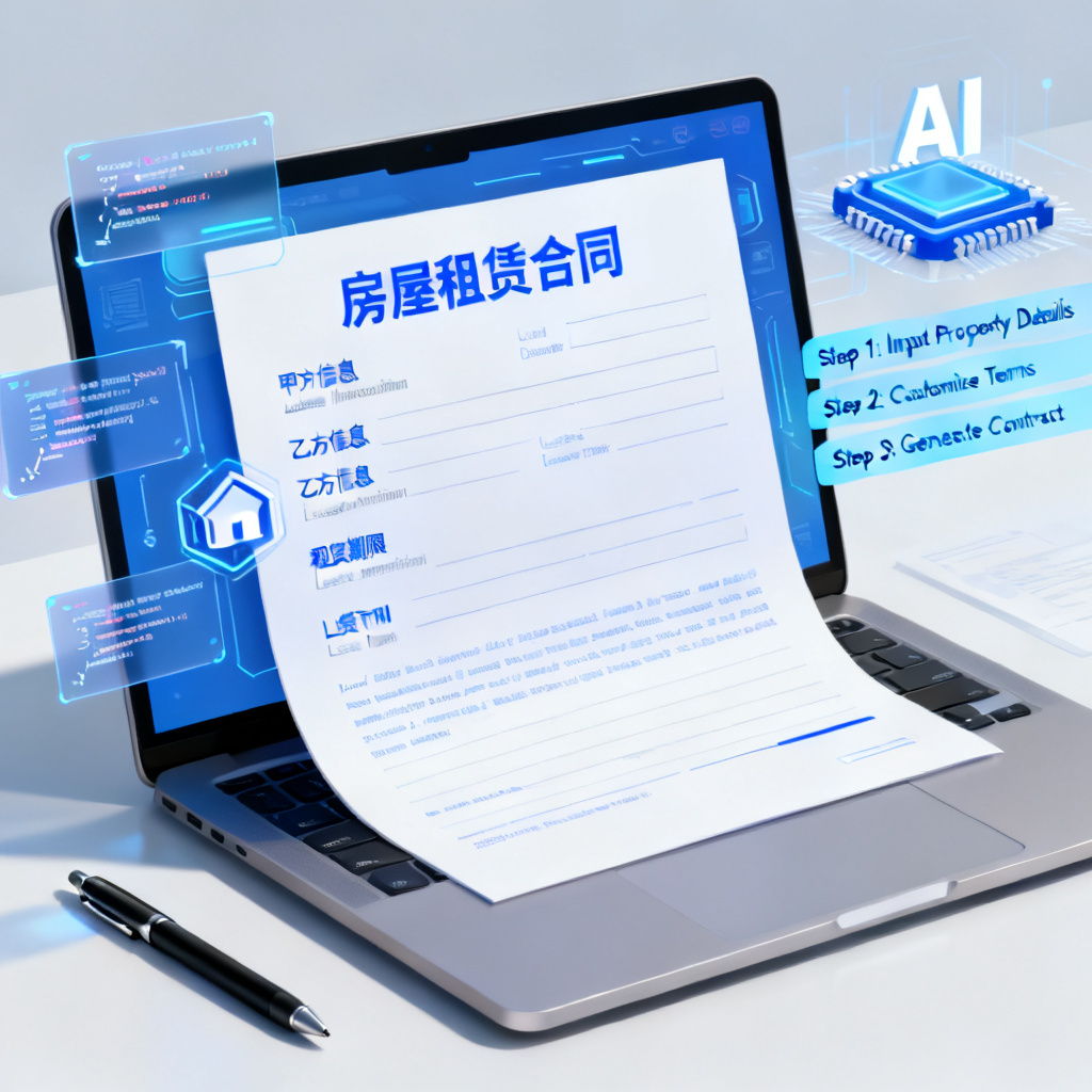 AI写房屋租赁合同?2026最新完整教程与实操指南配图1