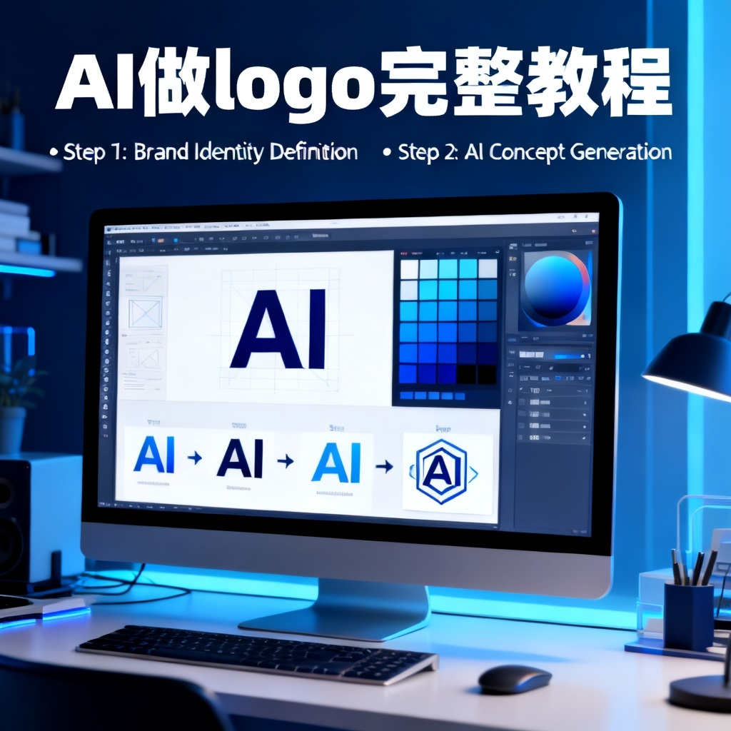 AI做logo完整教程?2026最新完整教程与实操指南配图1