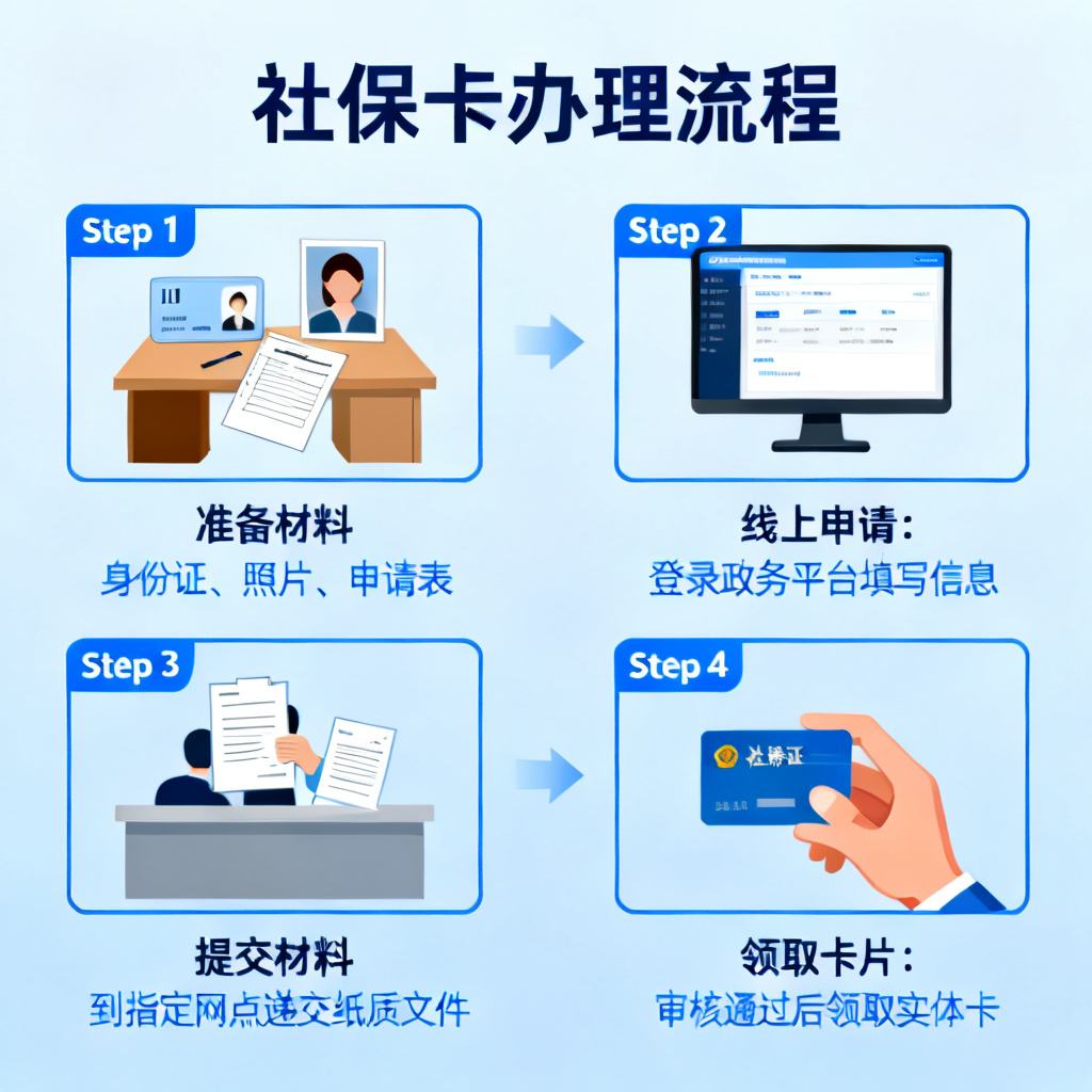 社保卡办理流程?2026最新完整教程与实操指南配图2