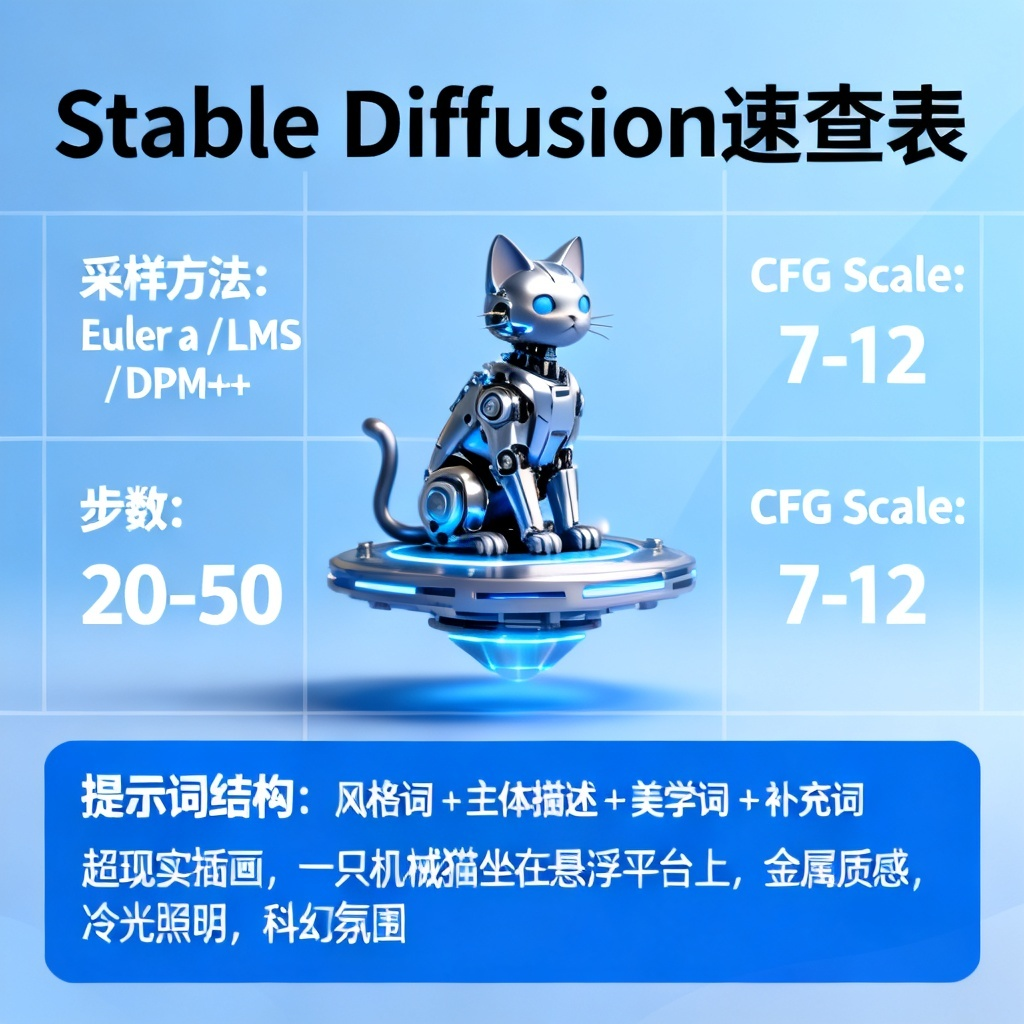 Stable Diffusion速查表？2026最新完整教程与实操指南配图1