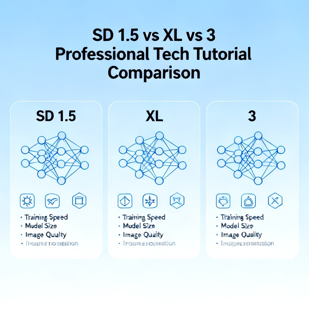 SD 1.5 vs XL vs 3?2026最新完整教程与实操指南配图1