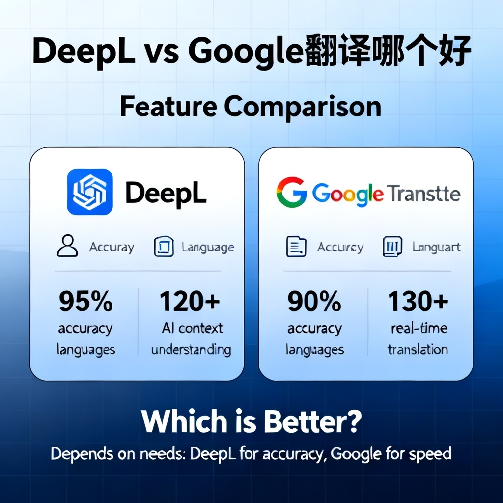 DeepL vs Google翻译哪个好?2026最新完整教程与实操指南配图1