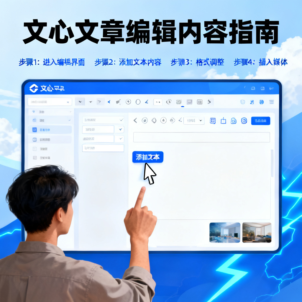 文心文章怎样编辑内容？2026最新完整教程与实操指南配图1