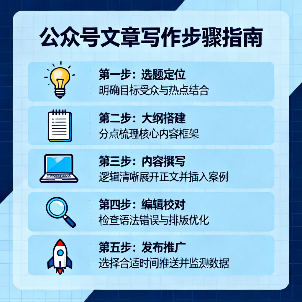 写公众号文章的步骤?2026最新完整教程与实操指南配图2