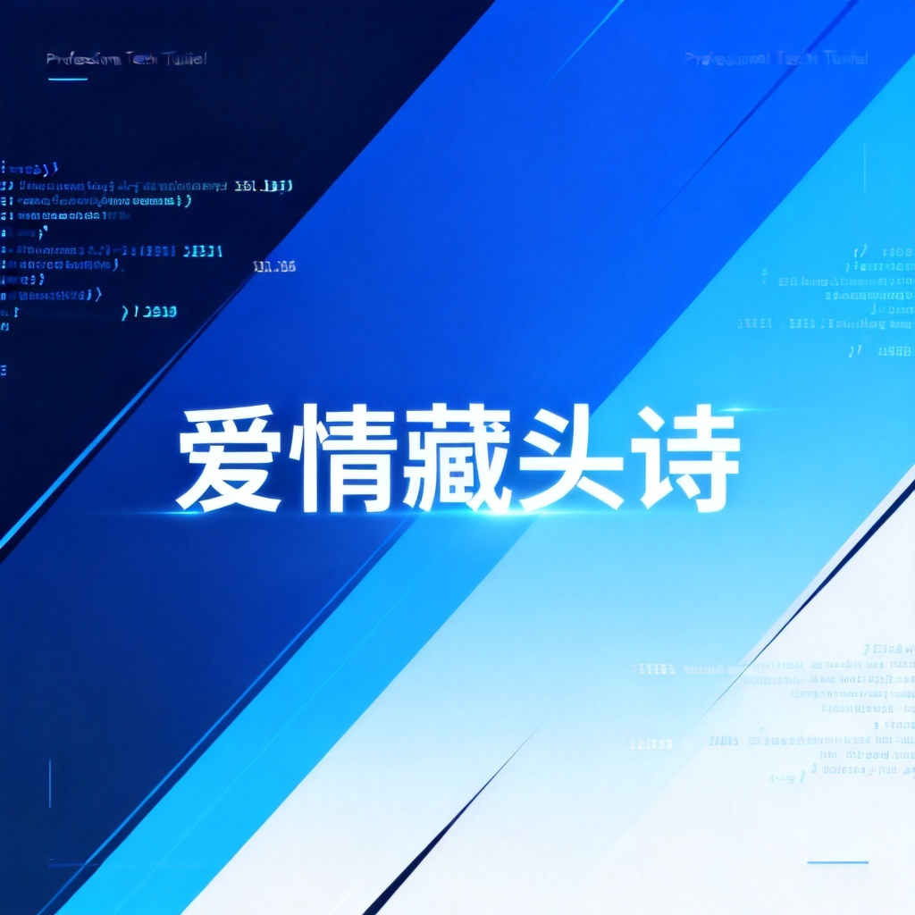爱情藏头诗?2026最新完整教程与实操指南配图1