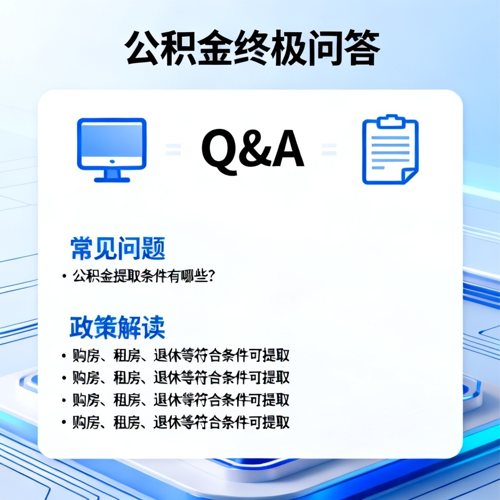 公积金终极问答?2026最新完整教程与实操指南配图1