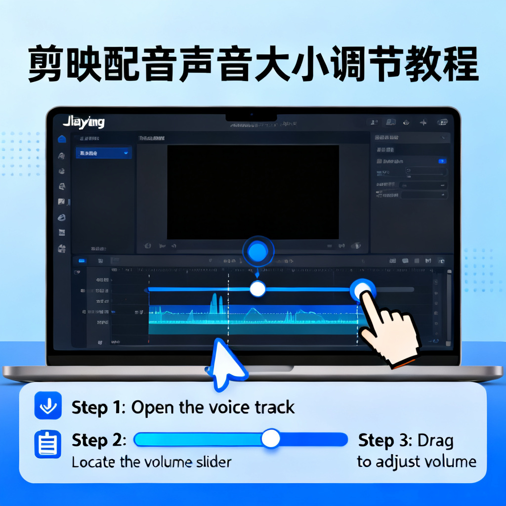 剪映配音怎么调声音大小？2026最新完整教程与实操指南配图2