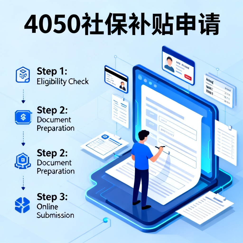 4050社保补贴申请?2026最新完整教程与实操指南配图2