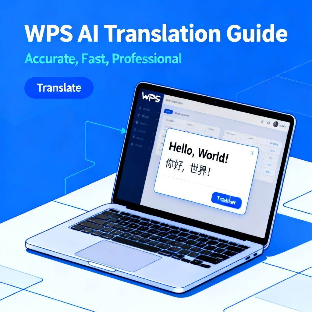 WPS AI翻译?2026最新完整教程与实操指南配图1