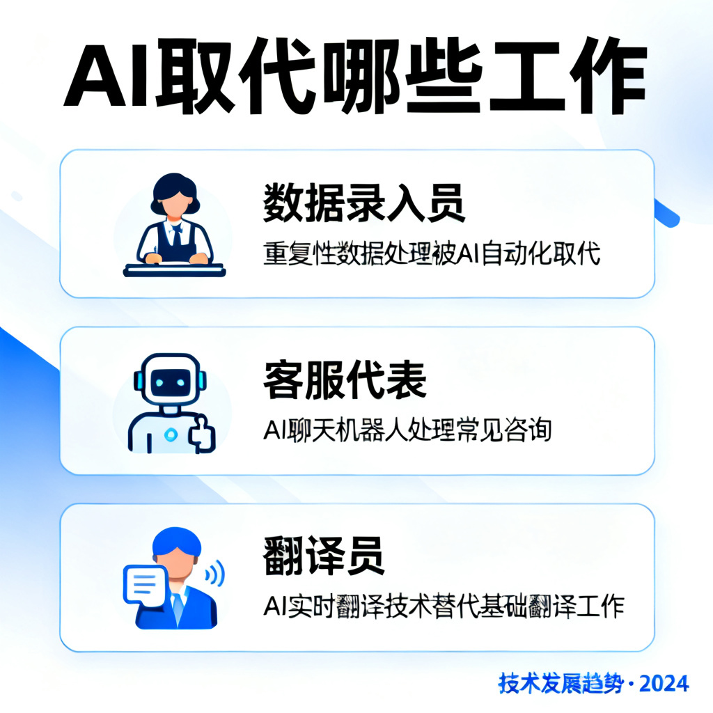 AI取代哪些工作?2026最新完整教程与实操指南配图2