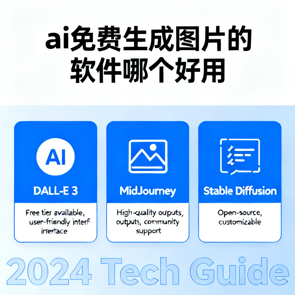 ai免费生成图片的软件哪个好用？2026最新完整教程与实操指南配图1